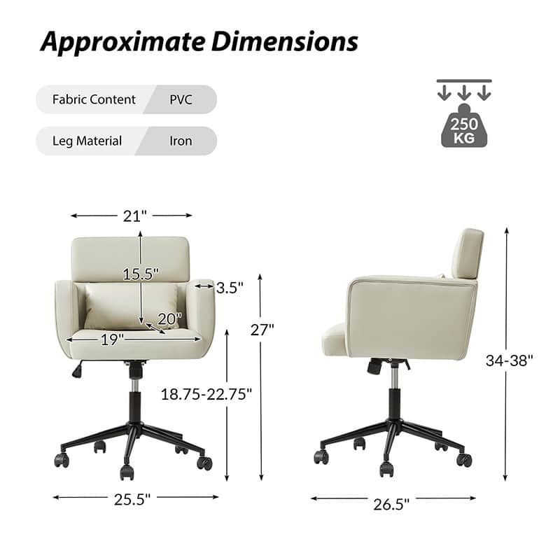 Sabina Ergonomic Chairs for Office with Adjustable Back