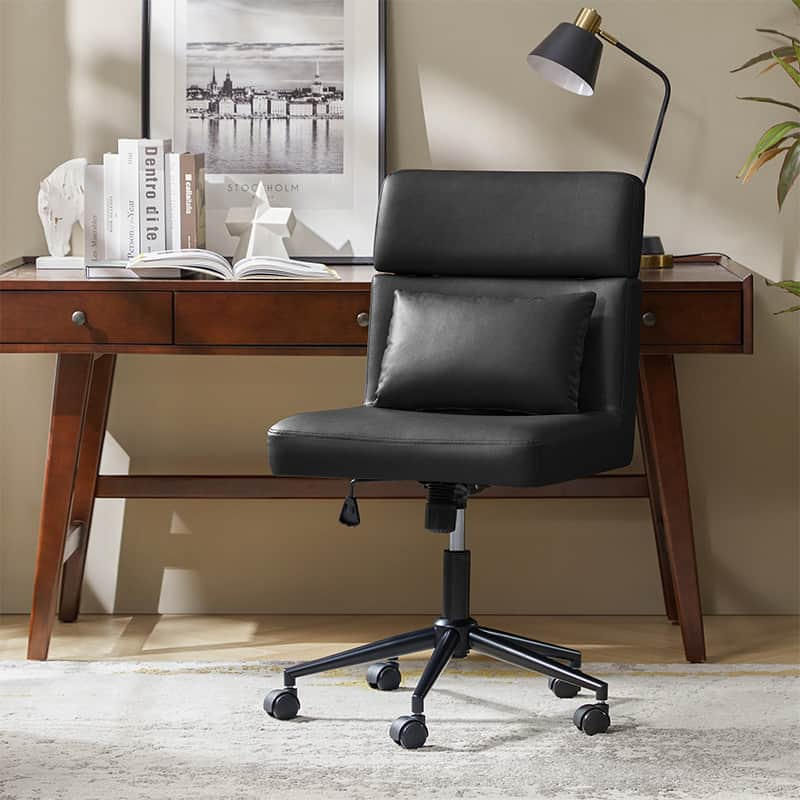 Rose Lumbar Support Office Chair with Tilt Function