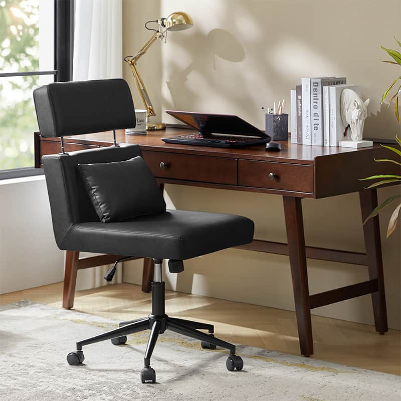 Rose Lumbar Support Office Chair with Tilt Function