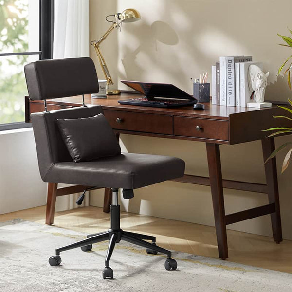 Rose Lumbar Support Office Chair with Tilt Function