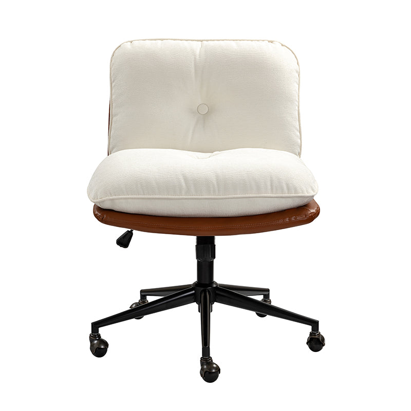 Hulala Home Kitty Mid Century Modern Armless Task Chair