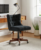 Aloys Transition Solid Wood Task Chair 360-degree Swivel