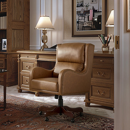 Otto Transitional Vegan Leather Executive Task Chair