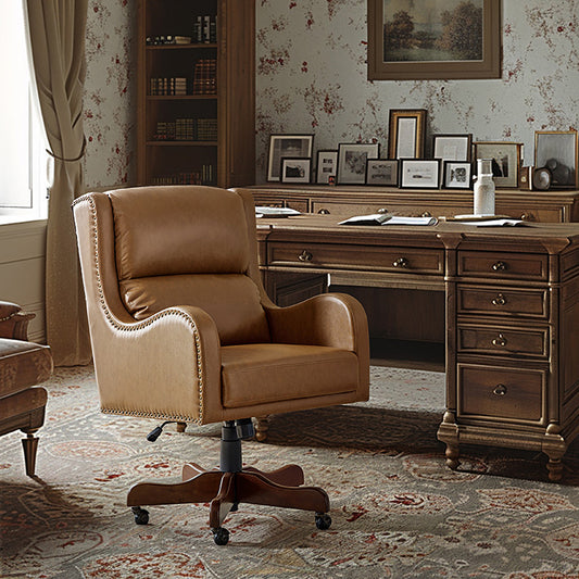 Otto Transitional Vegan Leather Executive Task Chair