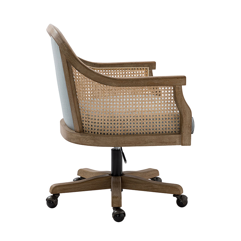 Cane back on sale office chair