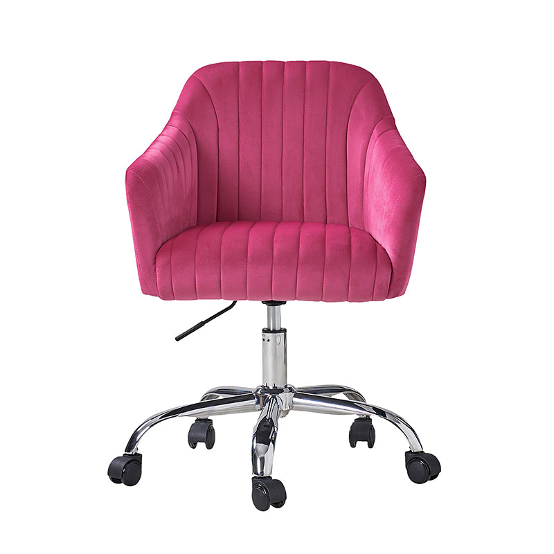 Theo Modern Velvet Task Chair with Tufted Back