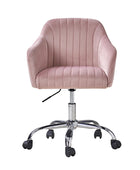 Theo Modern Velvet Task Chair with Tufted Back