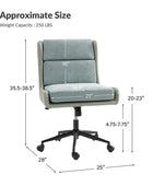 Tobie Modern Ergonomics Faux Leather Office Chair