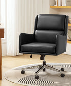 Eamonn Ergonomics Adjustable Swivel Office Chair with Metal Feet