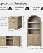 Louise 5-Piece Modern Electric Adjustable Home Office Set