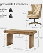 Louise 5-Piece Modern Electric Adjustable Home Office Set