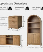 Louise 5-Piece Modern Electric Adjustable Home Office Set