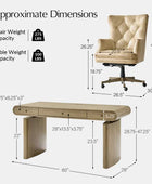 Louise 5-Piece Modern Electric Adjustable Home Office Set