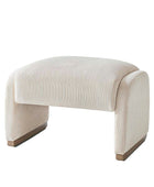 Richard Rounded Modern Design Corduroy Ottoman