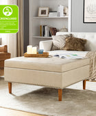 Alejandro Storage Tufted Cocktail Ottoman