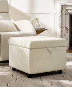 Nest Ease Ottoman with Lift-Top Footstool