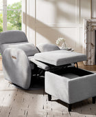 Nest Ease Ottoman with Lift-Top Footstool
