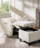 Nest Ease Ottoman with Lift-Top Footstool