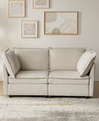Oversized Soft Sectional Couch with Storage