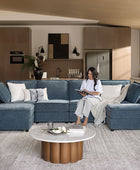 Oversized Soft Sectional Couch with Storage