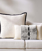 CUDDLESUPPORT ARMRESTS Luxury Decorative Pillow Set of 2 with Inserts