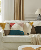 Easyshift™ Patchwork Throw Pillow Cover