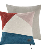 Patchwork Throw Pillow Cover