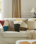Easyshift™ Patchwork Throw Pillow Cover