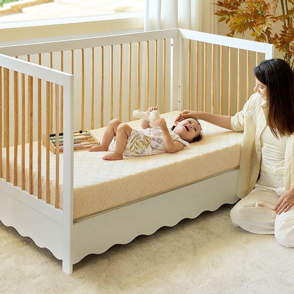 2-Stage Crib & Toddler Bed Mattress Topper