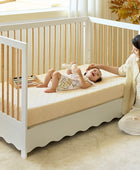 2-Stage Crib & Toddler Bed Mattress Topper