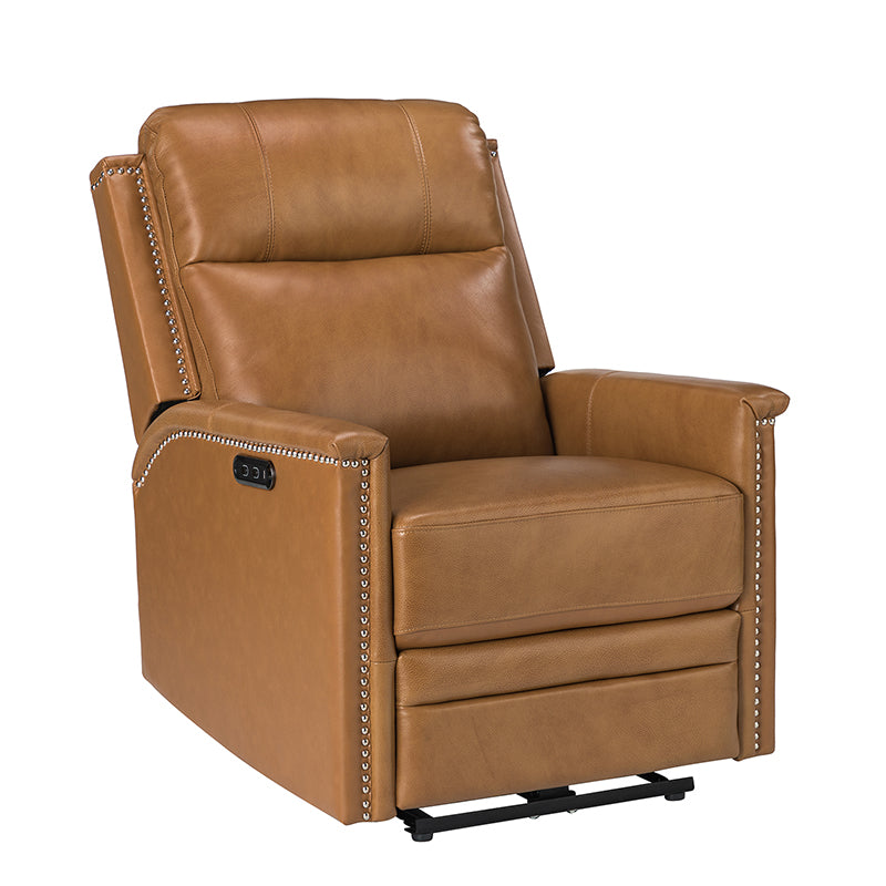 Hudepohl genuine deals leather recliner