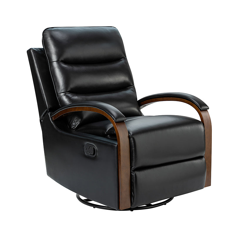 Rodrick leather best sale manual recliner