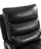 Clemens Genuine Leather Swivel Rocking Manual Recliner