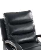 Clemens Genuine Leather Swivel Rocking Manual Recliner