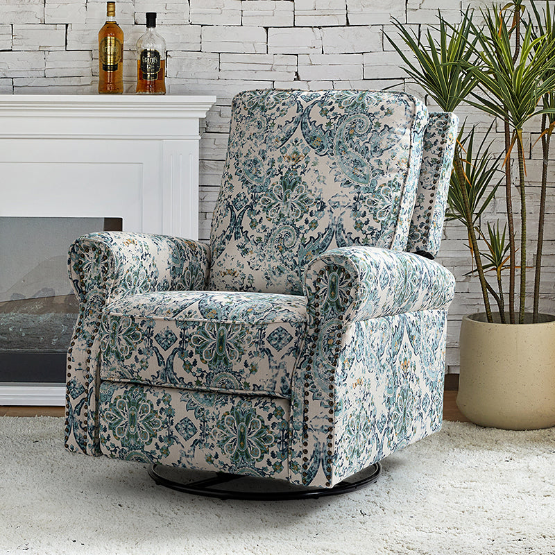 Glider swivel clearance recliner