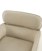 Philander Modern Genuine Leather Swivel Chair