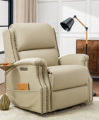 Angelus Glider Swivel Chair with Built-in USB Port