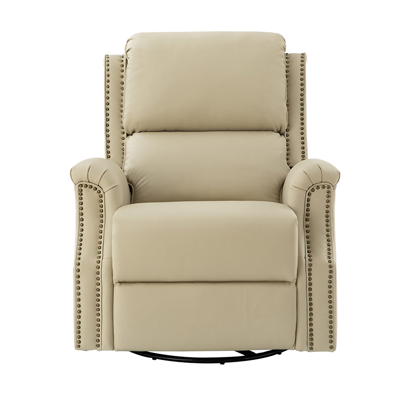 Angelus Glider Swivel Chair with Built-in USB Port