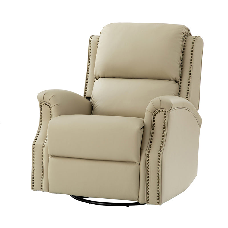 Angelus Glider Swivel Chair with Built-in USB Port