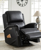 Angelus Glider Swivel Chair with Built-in USB Port