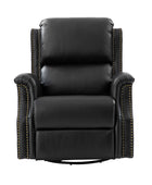 Angelus Glider Swivel Chair with Built-in USB Port