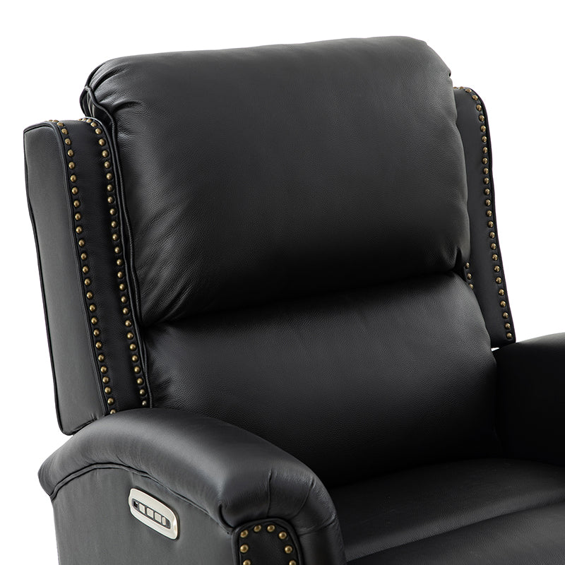 Angelus Glider Swivel Chair with Built-in USB Port