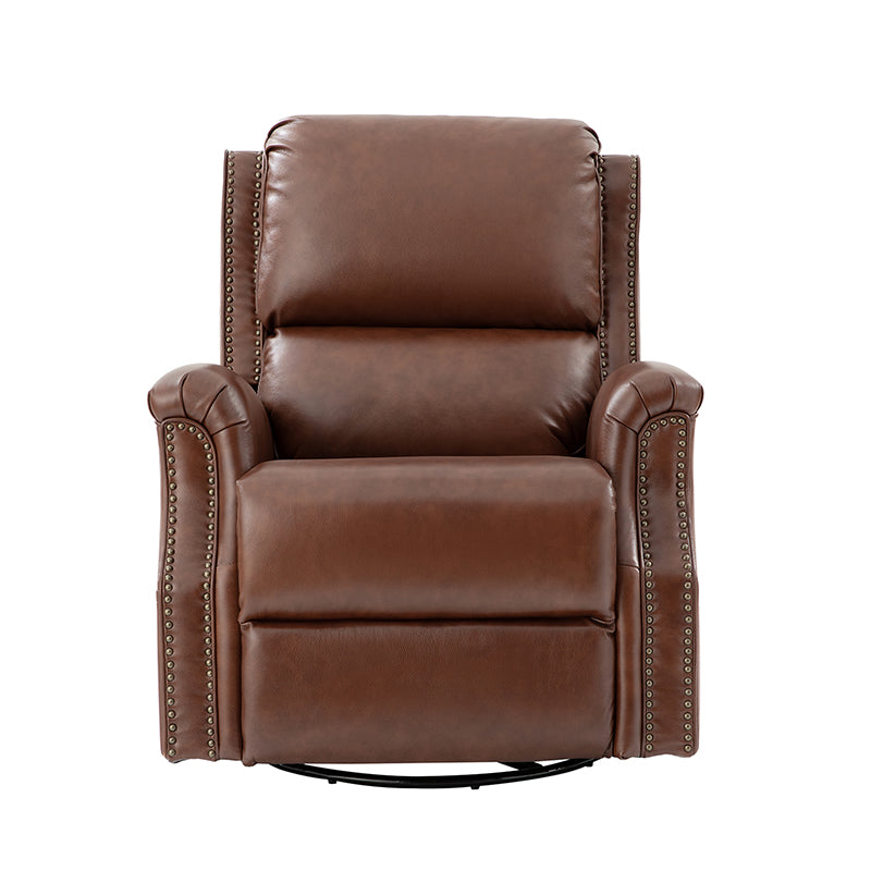 Angelus Glider Swivel Chair with Built-in USB Port