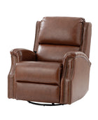 Angelus Glider Swivel Chair with Built-in USB Port