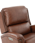 Angelus Glider Swivel Chair with Built-in USB Port