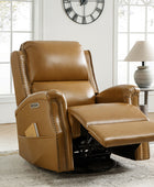 Angelus Glider Swivel Chair with Built-in USB Port