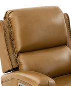 Angelus Glider Swivel Chair with Built-in USB Port