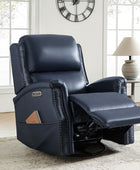 Angelus Glider Swivel Chair with Built-in USB Port