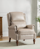 Samantha Vegan Leather Manual Recliner