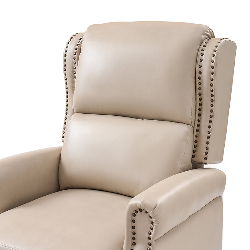 Samantha Vegan Leather Manual Recliner